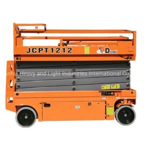 Xe nâng người cắt kéo 12m làm việc JCPT 1212HD